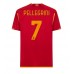 AS Roma Lorenzo Pellegrini #7 Voetbalkleding Thuisshirt 2023-24 Korte Mouwen